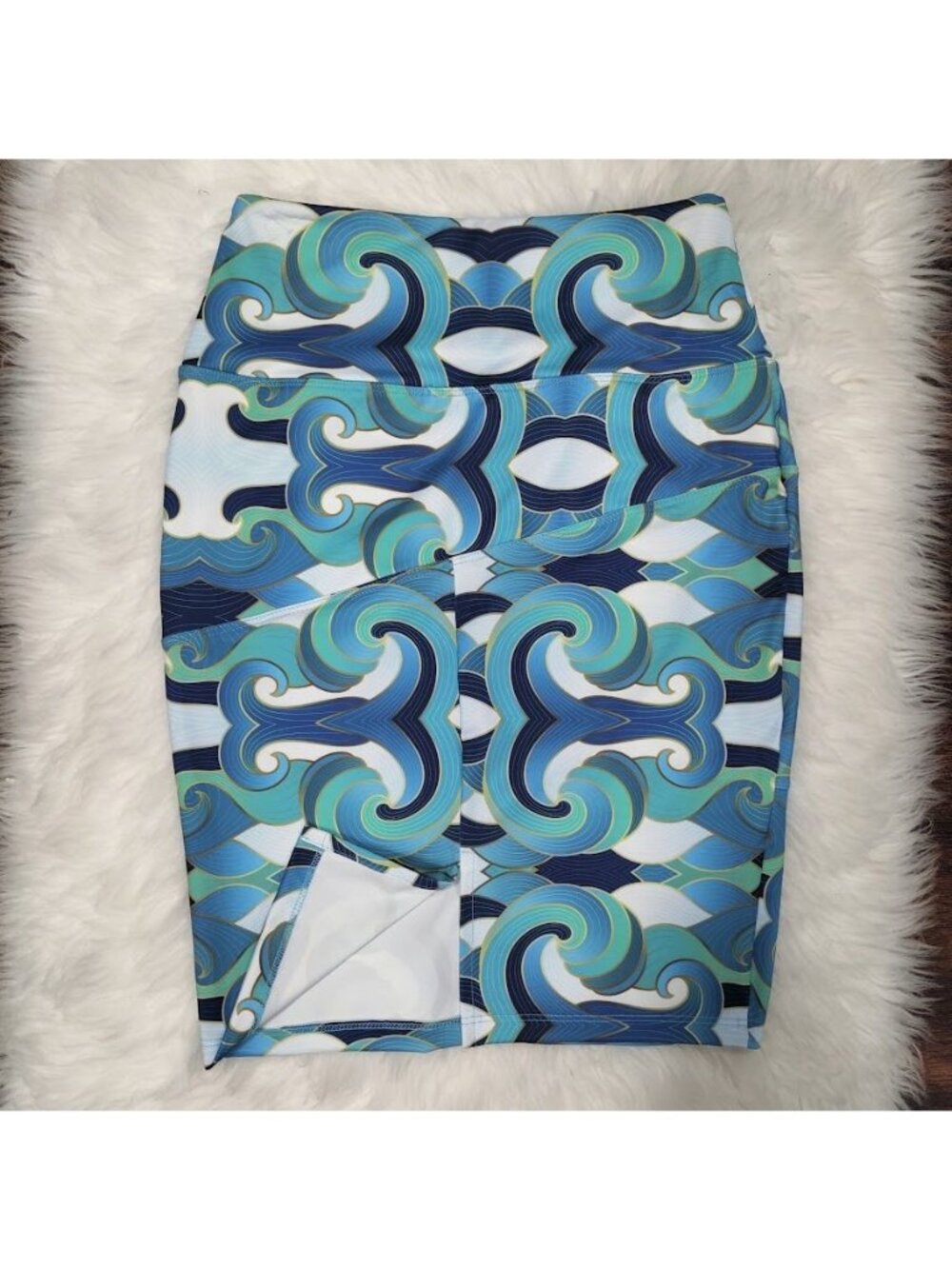 "The Skinny Skirt" Size Small Resortwear 3x Compression Bodycon Fesival - Picture 3 of 12